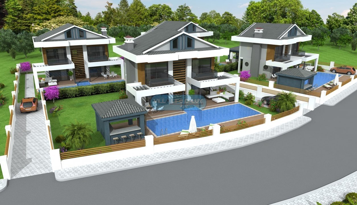 HİSARÖNÜ MERKEZDE PROJEDEN SATILIK VİLLALAR!!!